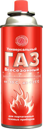 Газ "СибиАр" всесезонный 400 мл. 520 см3(12)