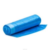 Пакет мусорный 60л (30шт/рул)(30) синий
