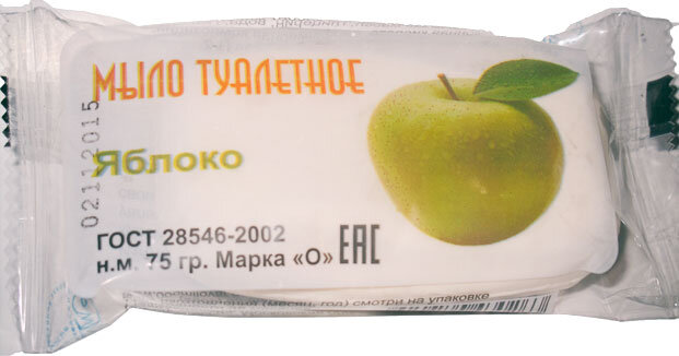 Мыло туалетное  "Фруктовое" 90гр. ММЗ